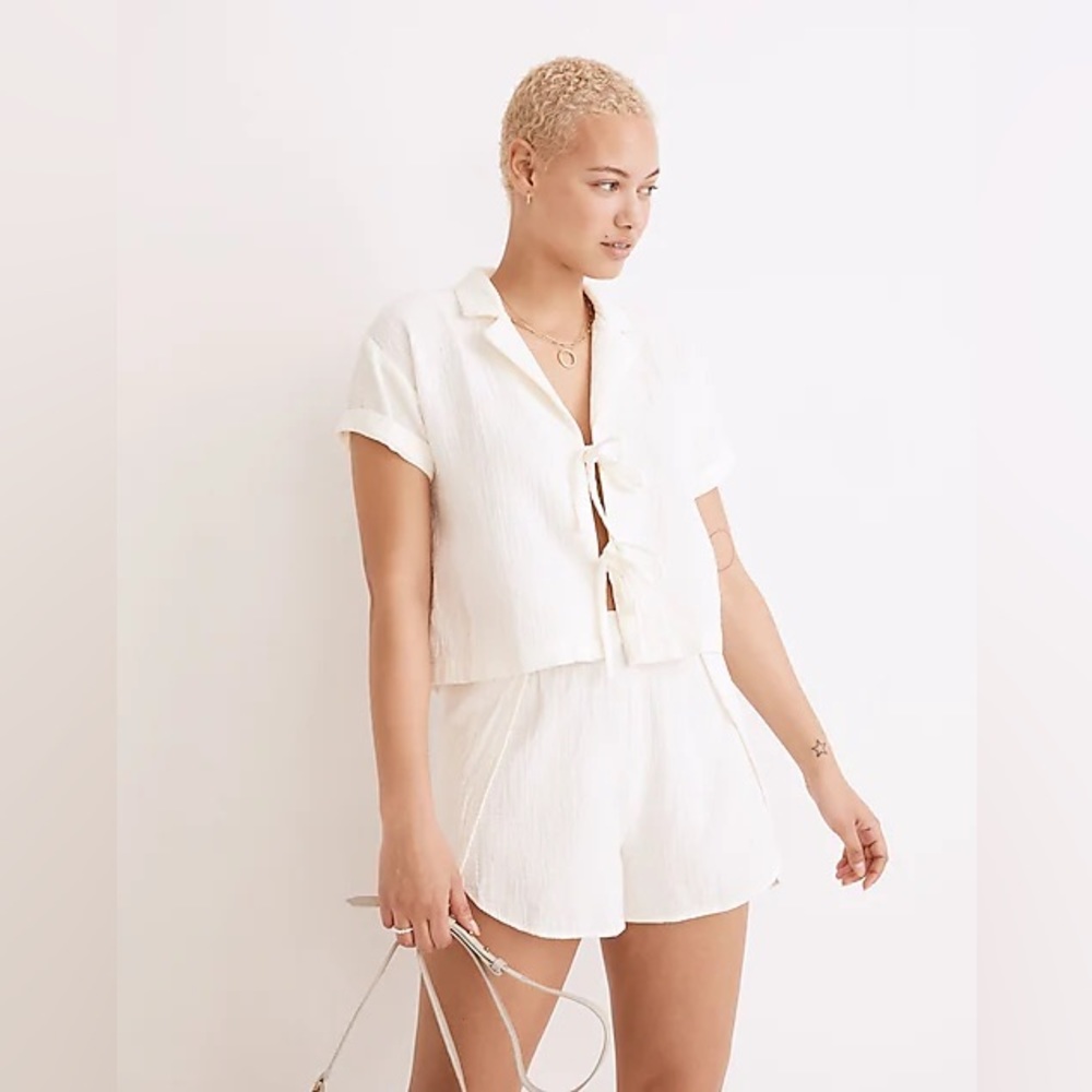 NWT Madewell Linen shorts